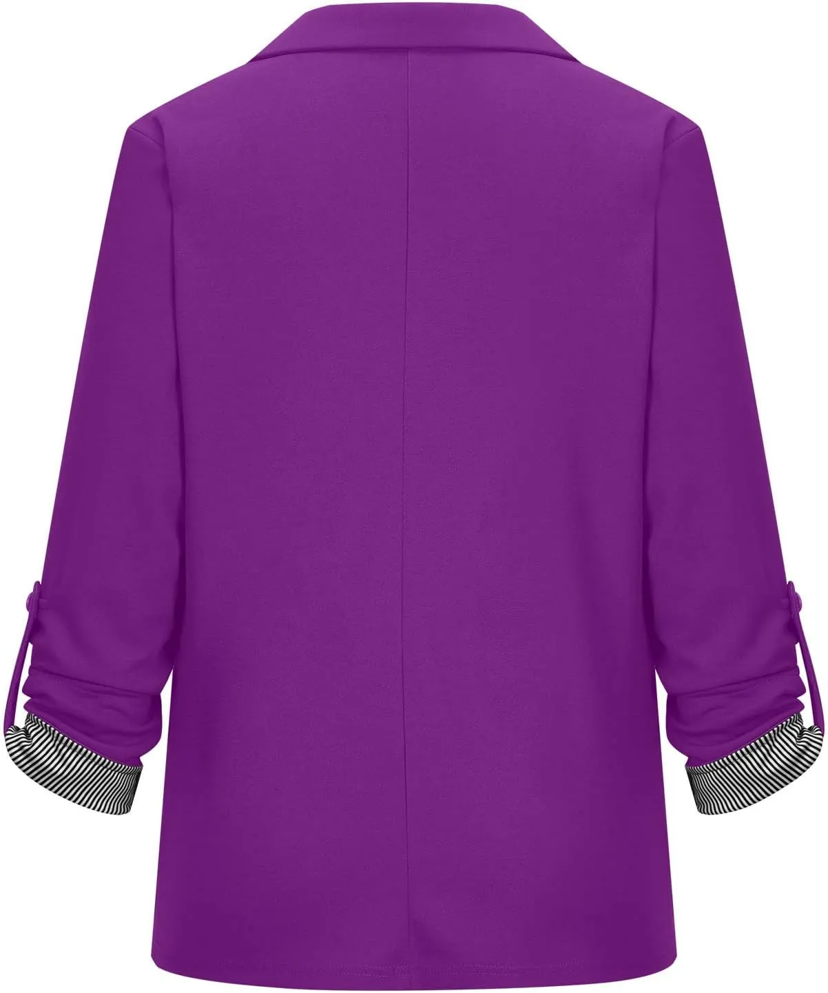 2022 Trendy Blazer Tops for Womens One Button Casual Business Blazer Jackets Women's Lapel Solid Blazers with Pockets