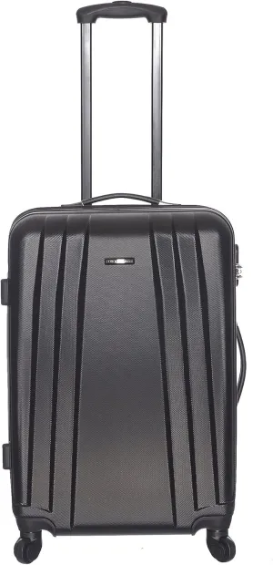 24" Size Hard Shell Luggage, Black, CRL1422M