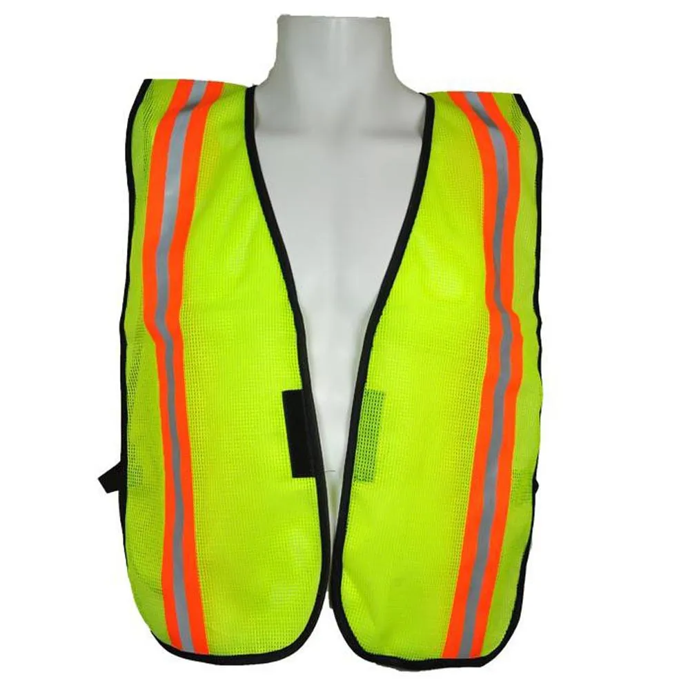 3A Safety All-Purpose Mesh Safety Vest 2" Vertical Stripe