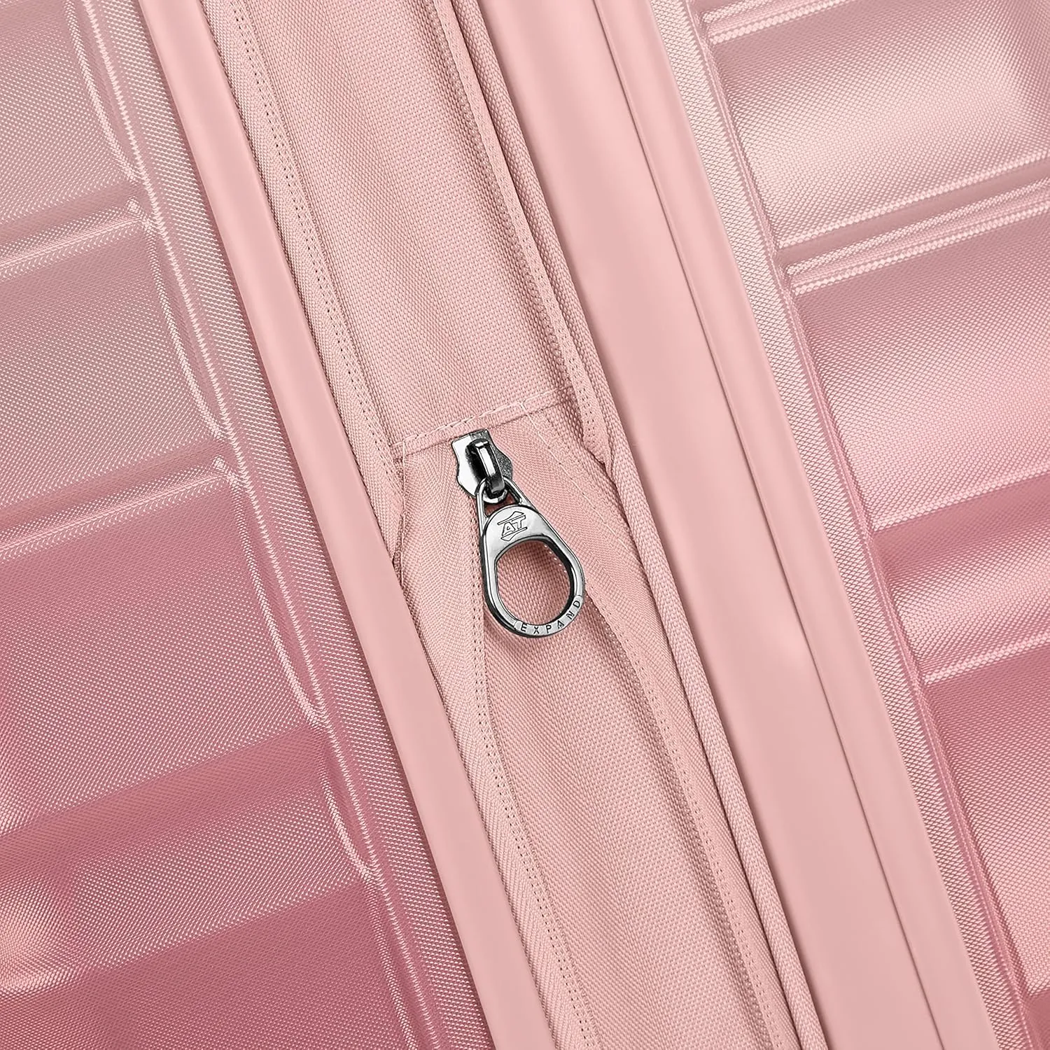 American Tourister Cascade Hardside Expandable Luggage with Spinner Wheels, Pink Blush, 28-Inch