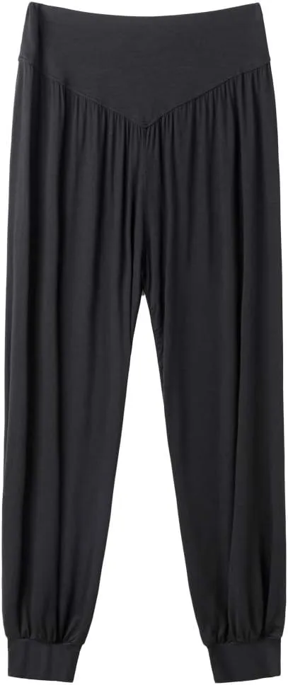 AvaCostume Womens Modal Cotton Soft Yoga Sports Dance Harem Pants