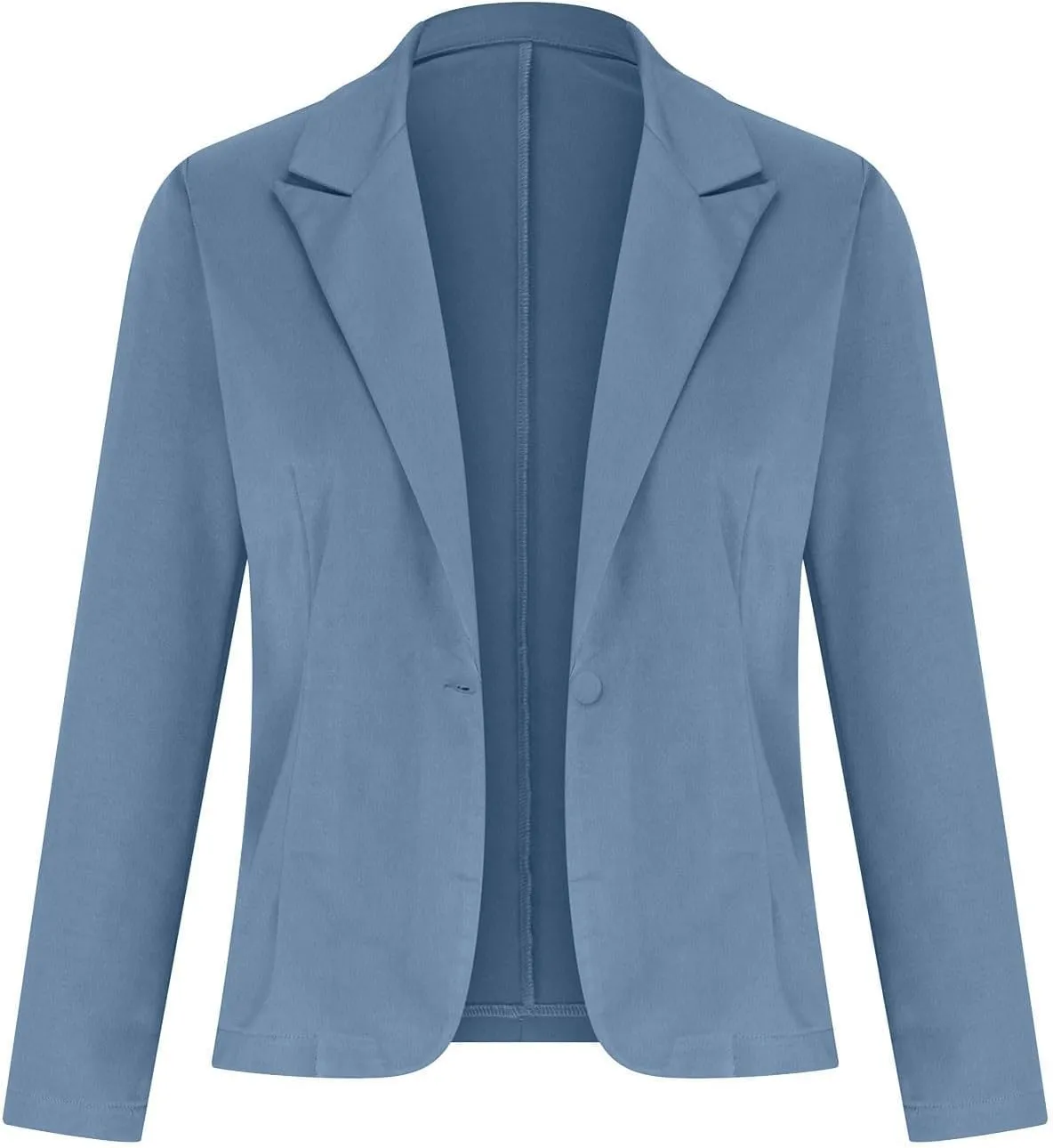 Blazers for Women Business Casual Blazer Long Sleeve Open Front Work Office Blazer Professional Suit Jacket Pockets