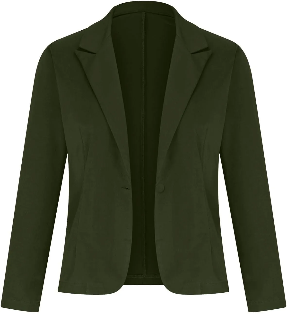 Blazers for Women Business Casual Blazer Long Sleeve Open Front Work Office Blazer Professional Suit Jacket Pockets