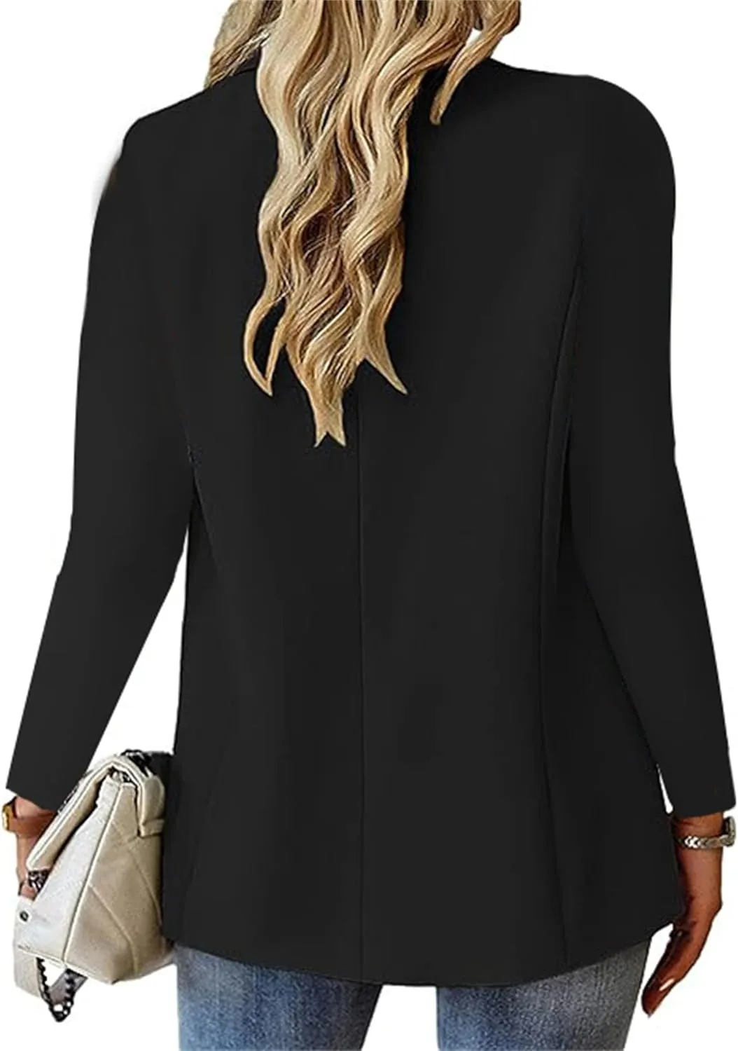 Blazers for Women Business Casual Lightweight Work Suit Jackets Elegant Trendy Open Front Long Sleeve Office Blazer