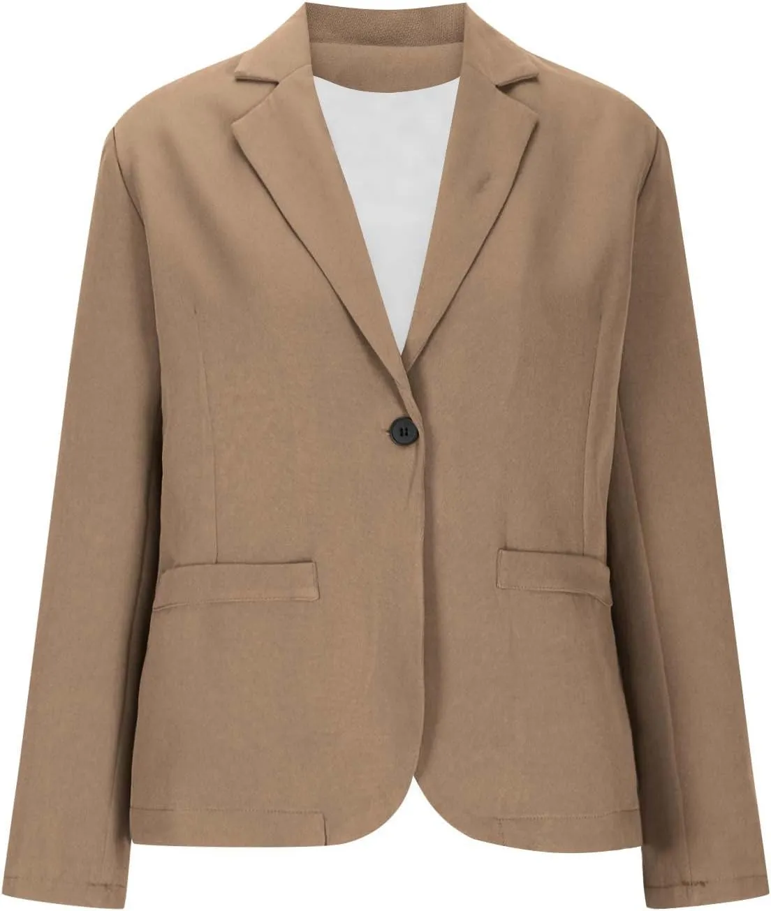 Blazers for Women Business Casual Long Sleeve Open Front Blazer Casual Dressy Blazer Work Office Blazer Jacket