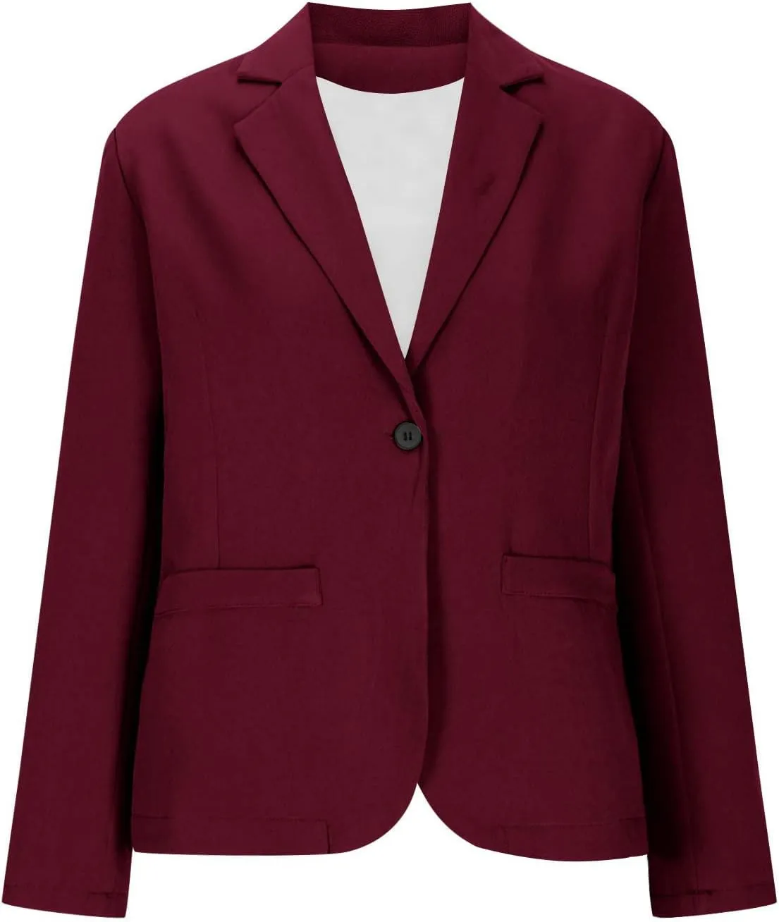 Blazers for Women Business Casual Long Sleeve Open Front Blazer Casual Dressy Blazer Work Office Blazer Jacket