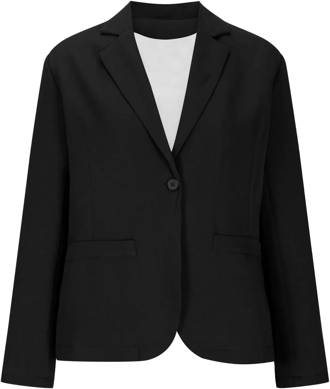 Blazers for Women Business Casual Long Sleeve Open Front Blazer Casual Dressy Blazer Work Office Blazer Jacket