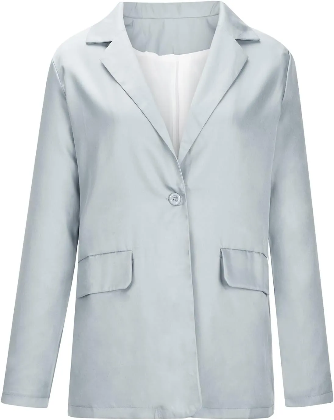 Blazers for Women Open Front Long Sleeve Blazer Jackets Business Casual Outfits Stretchy Lightweight Suit Jackets