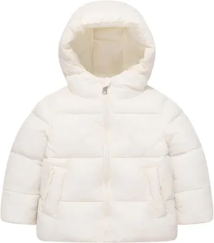 Bubble Coat Girls' Down Cotton Padded Jackets Autumn And Winter New Children's Short Cotton Toddler Girls Snow Jacket