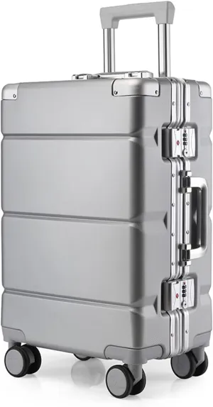 Carry on Luggage White Suitcase Hard Shell Travel Luggage Lightweight New PC Hard Shell Luggage,2,20in