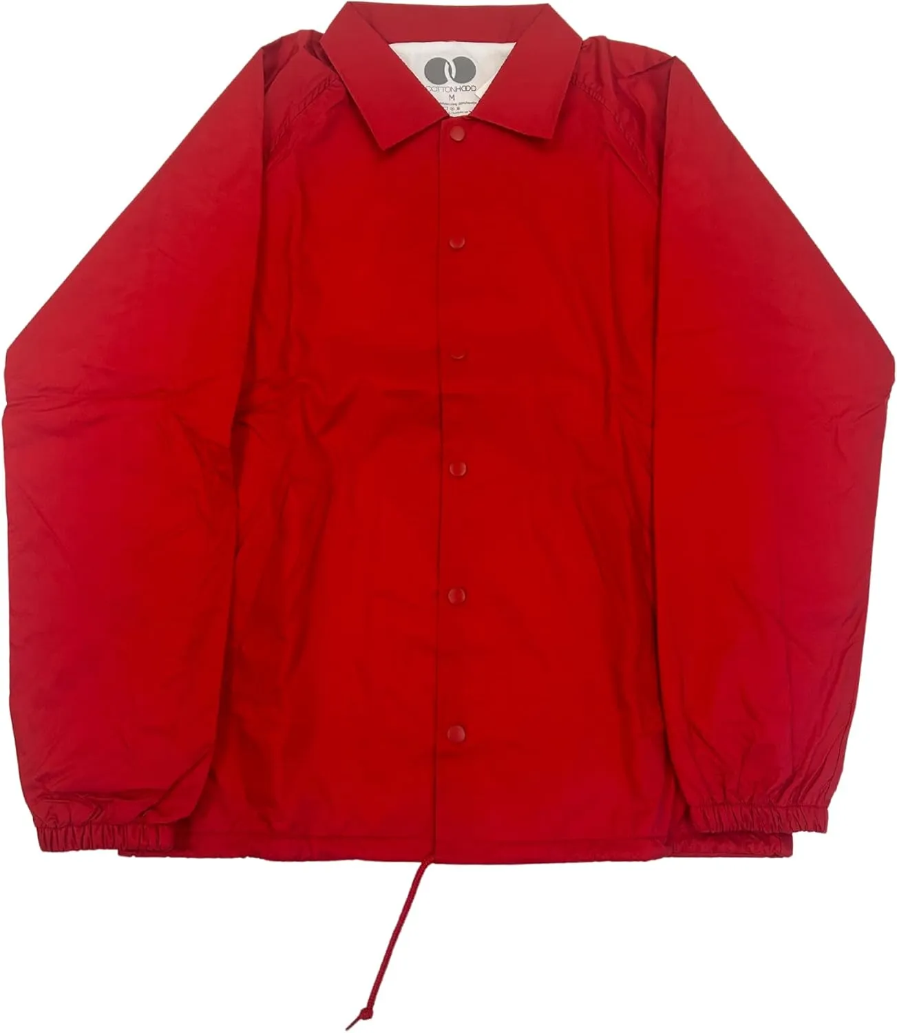 Coaches Jacket, Nylon Windbreaker for Men - Lightweight and Water-Resistant Coach Jacket