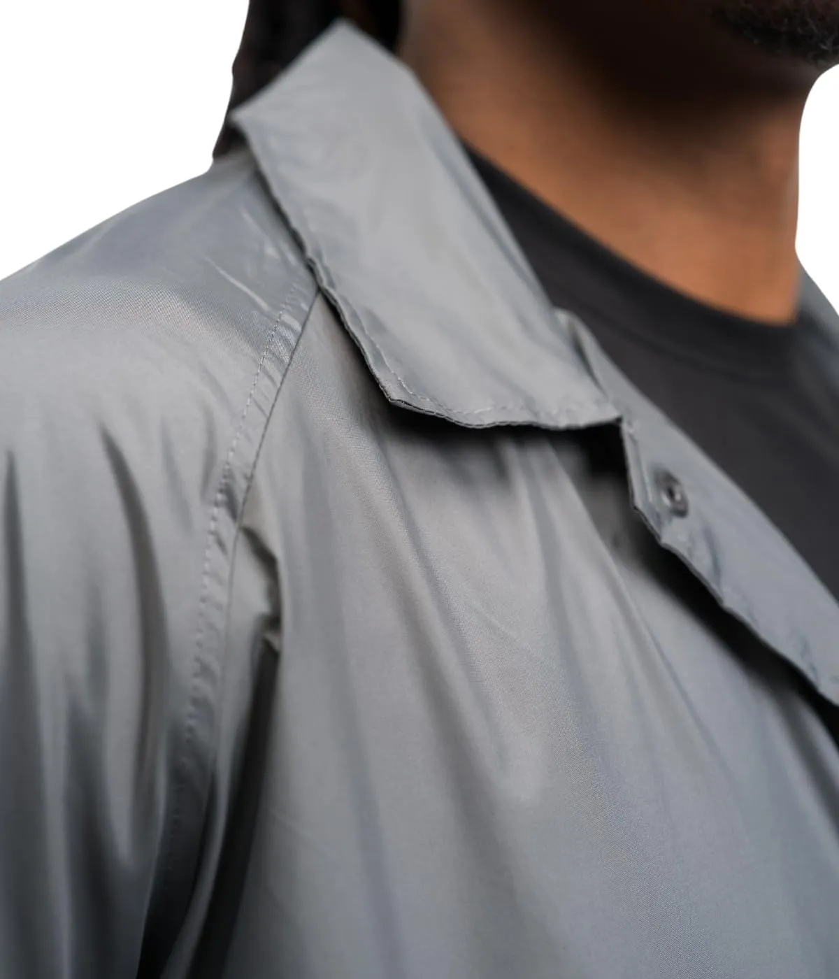Coaches Jacket, Nylon Windbreaker for Men - Lightweight and Water-Resistant Coach Jacket