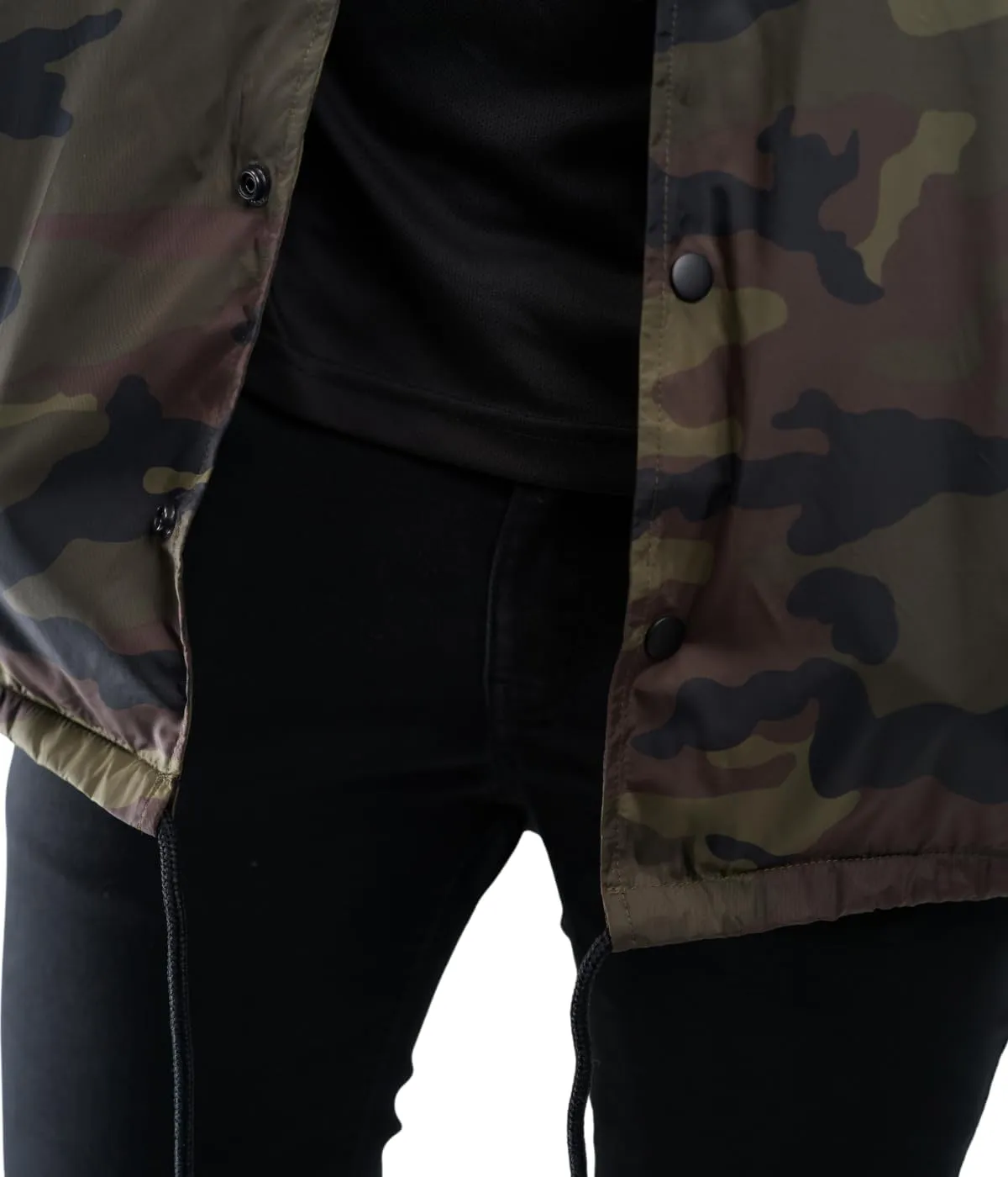 Coaches Jacket, Nylon Windbreaker for Men - Lightweight and Water-Resistant Coach Jacket