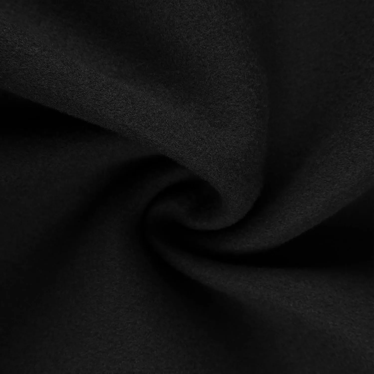 Dgoopd Men's Wool Blend Trench Coat Stand Collar Peacoat Mid Length Winter Coat Fashion Overcoat Thermal Outwear