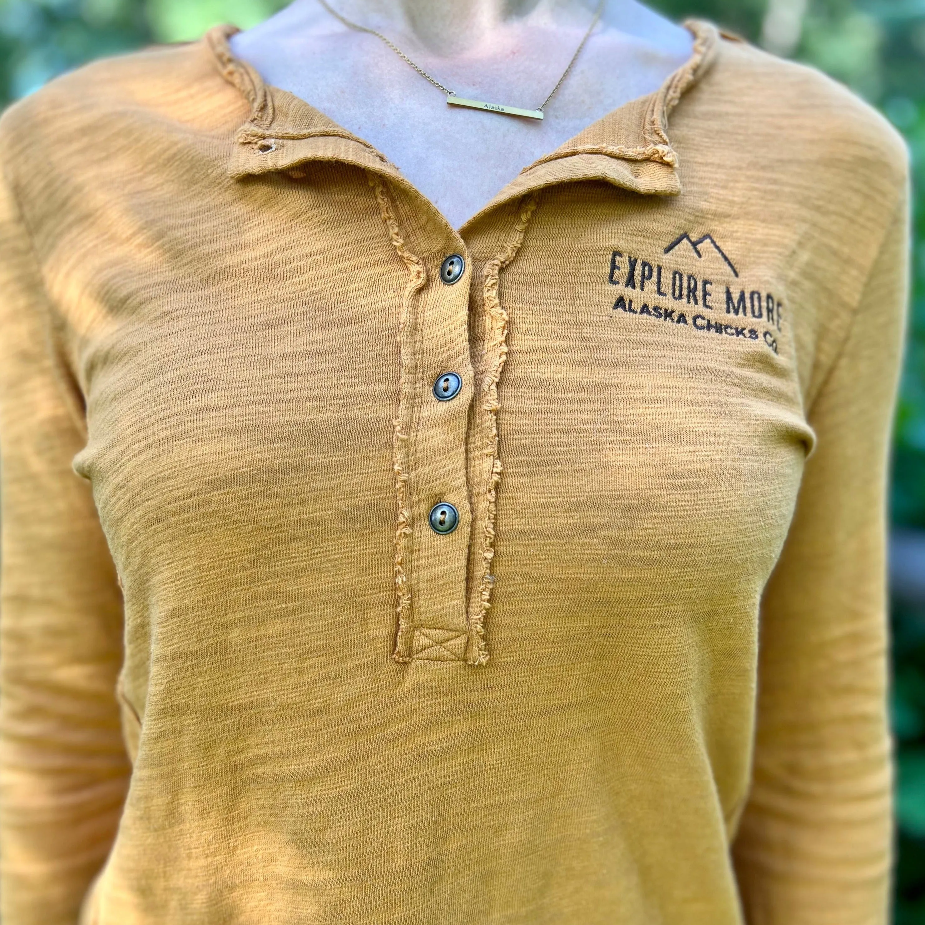 Explore More Distressed Long Sleeve