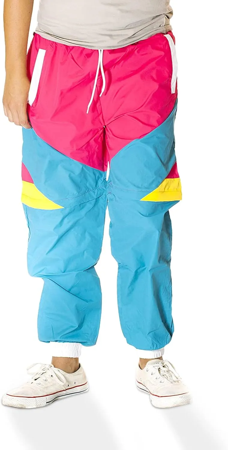 Funny Guy Mugs 80s & 90s Retro Neon Windbreaker Pants
