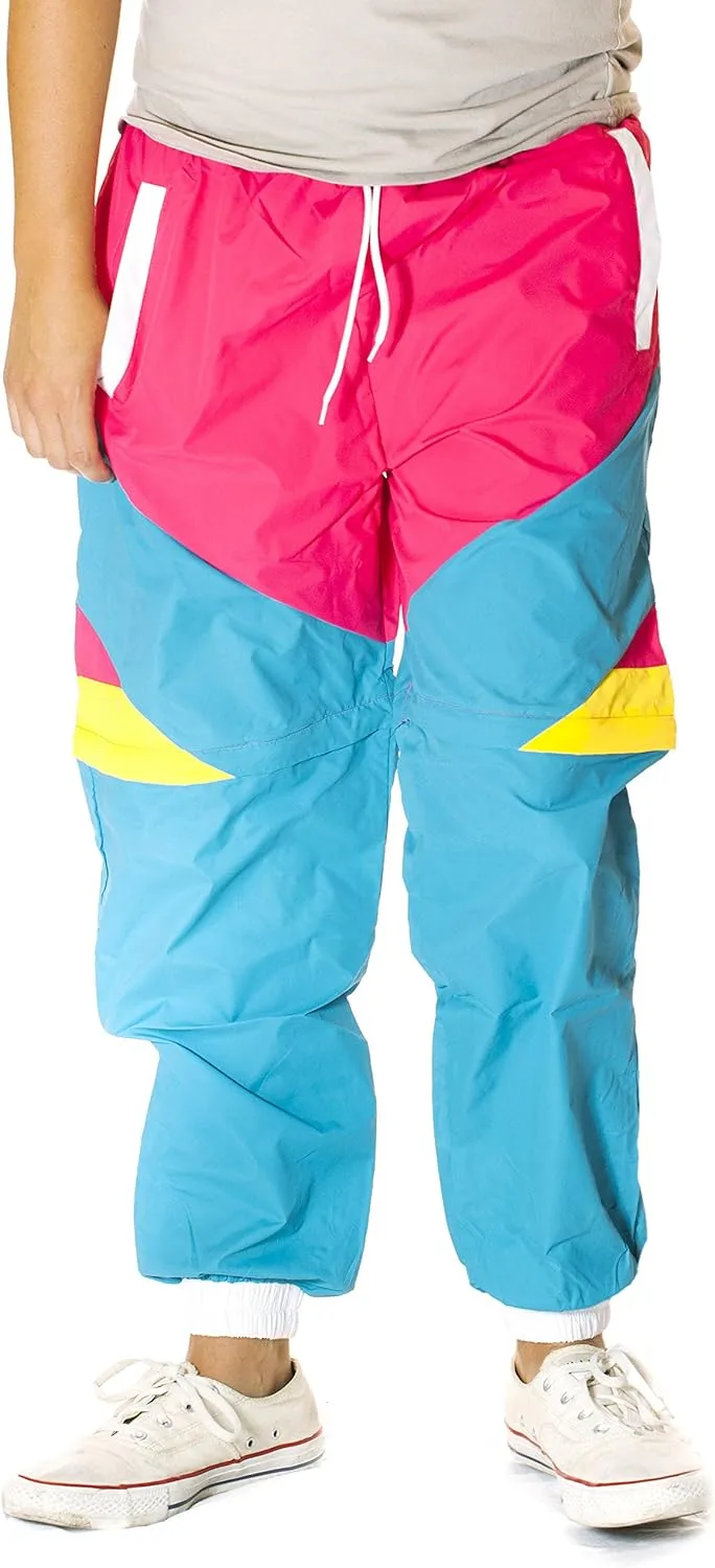 Funny Guy Mugs 80s & 90s Retro Neon Windbreaker Pants