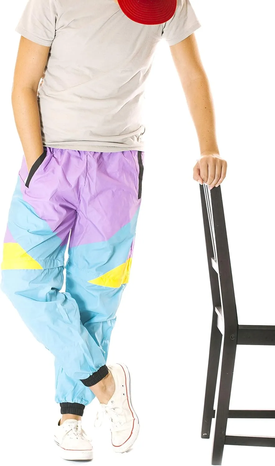 Funny Guy Mugs 80s & 90s Retro Neon Windbreaker Pants