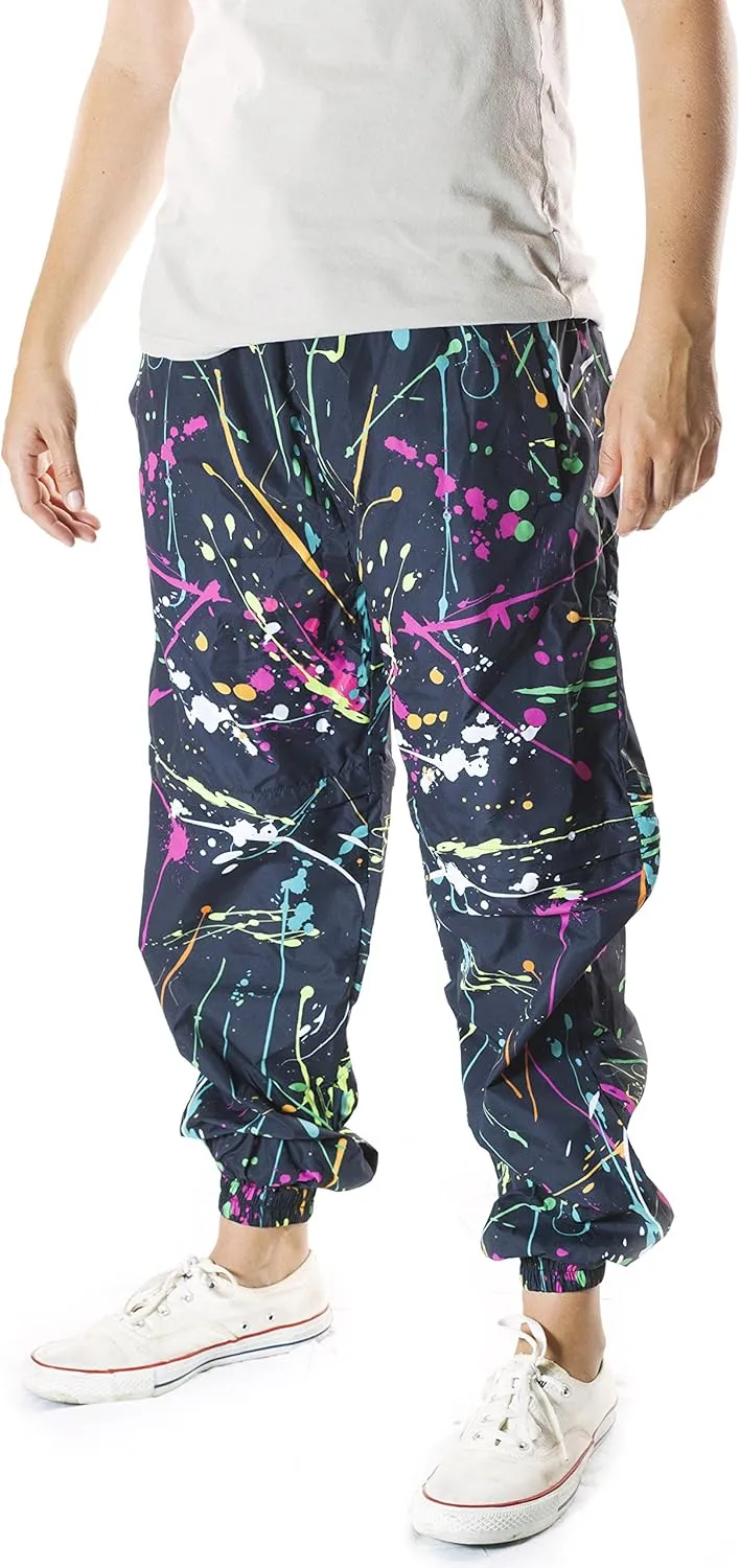 Funny Guy Mugs 80s & 90s Retro Neon Windbreaker Pants