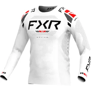 FXR Helium MX Offroad Jersey Whiteout