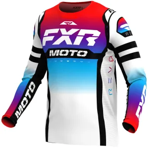 FXR  Revo Pro MX LE Jersey Lightweight Breathable Slim Fit Material Bomb Pop