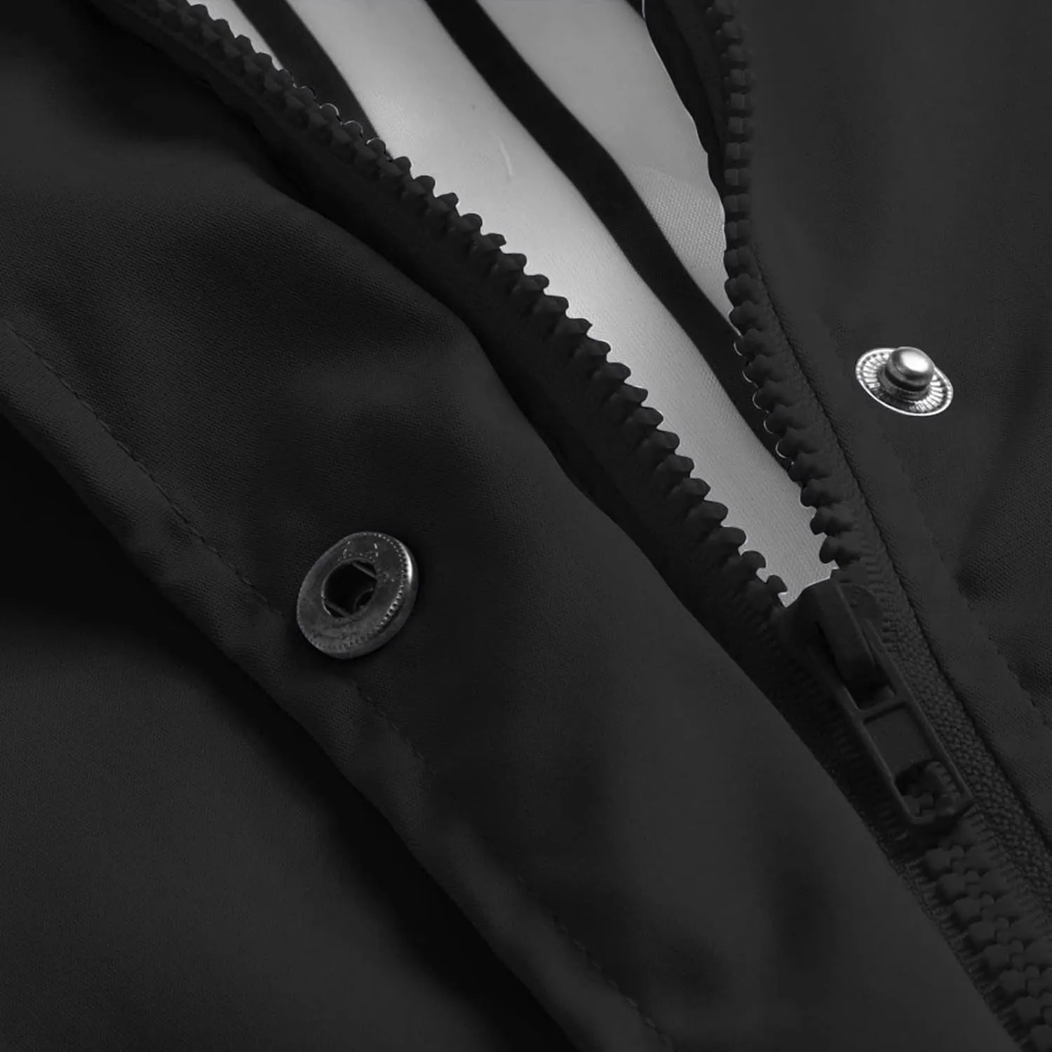 GOFULY Womens Rain Coats With Hood Waterproof Fleece Zip Up Lightweight Rain Jacket With Pocket Fall Winter Windbreaker