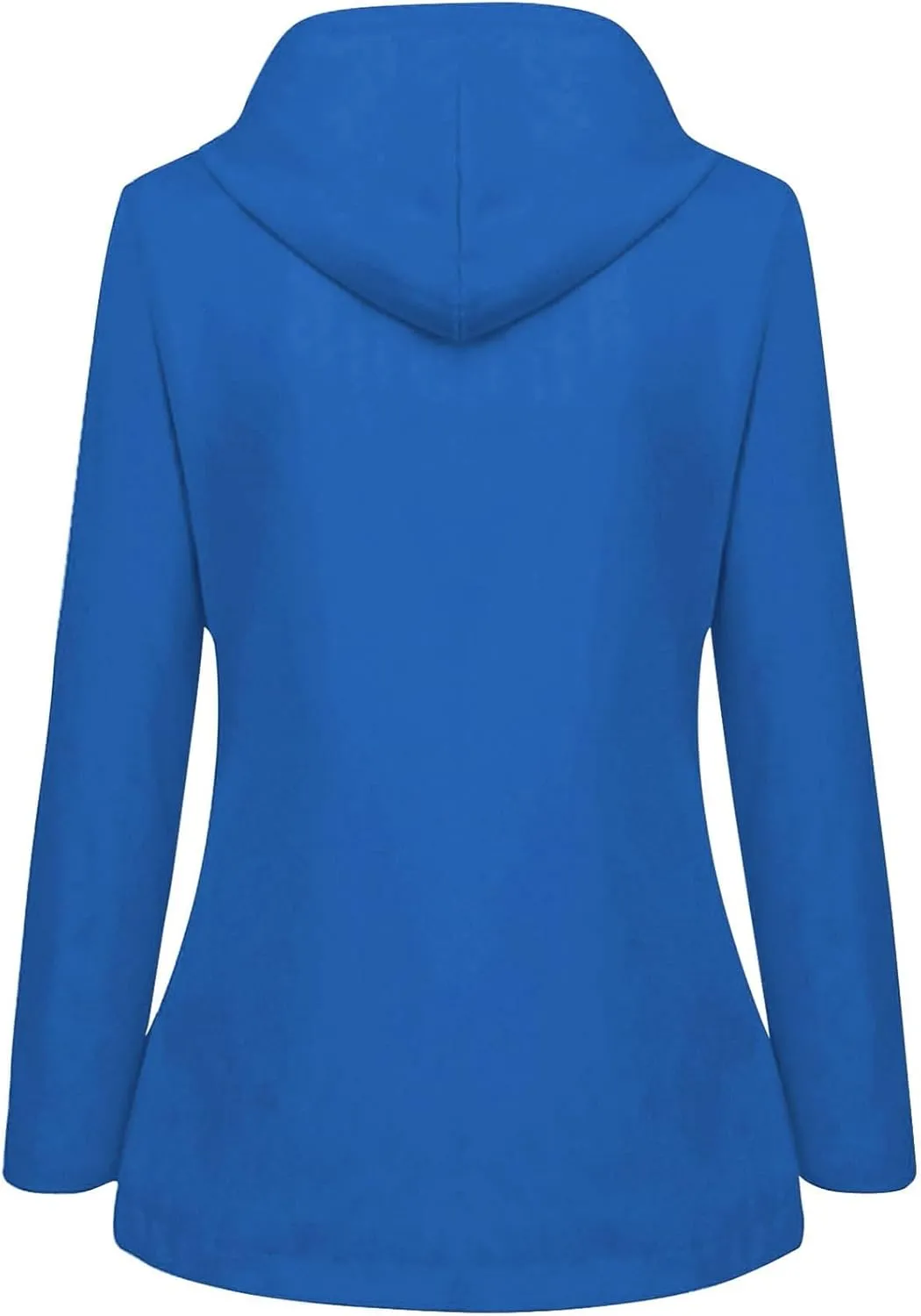 GOFULY Womens Rain Coats With Hood Waterproof Fleece Zip Up Lightweight Rain Jacket With Pocket Fall Winter Windbreaker