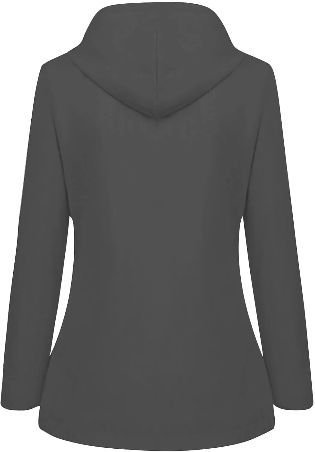 GOFULY Womens Rain Coats With Hood Waterproof Fleece Zip Up Lightweight Rain Jacket With Pocket Fall Winter Windbreaker
