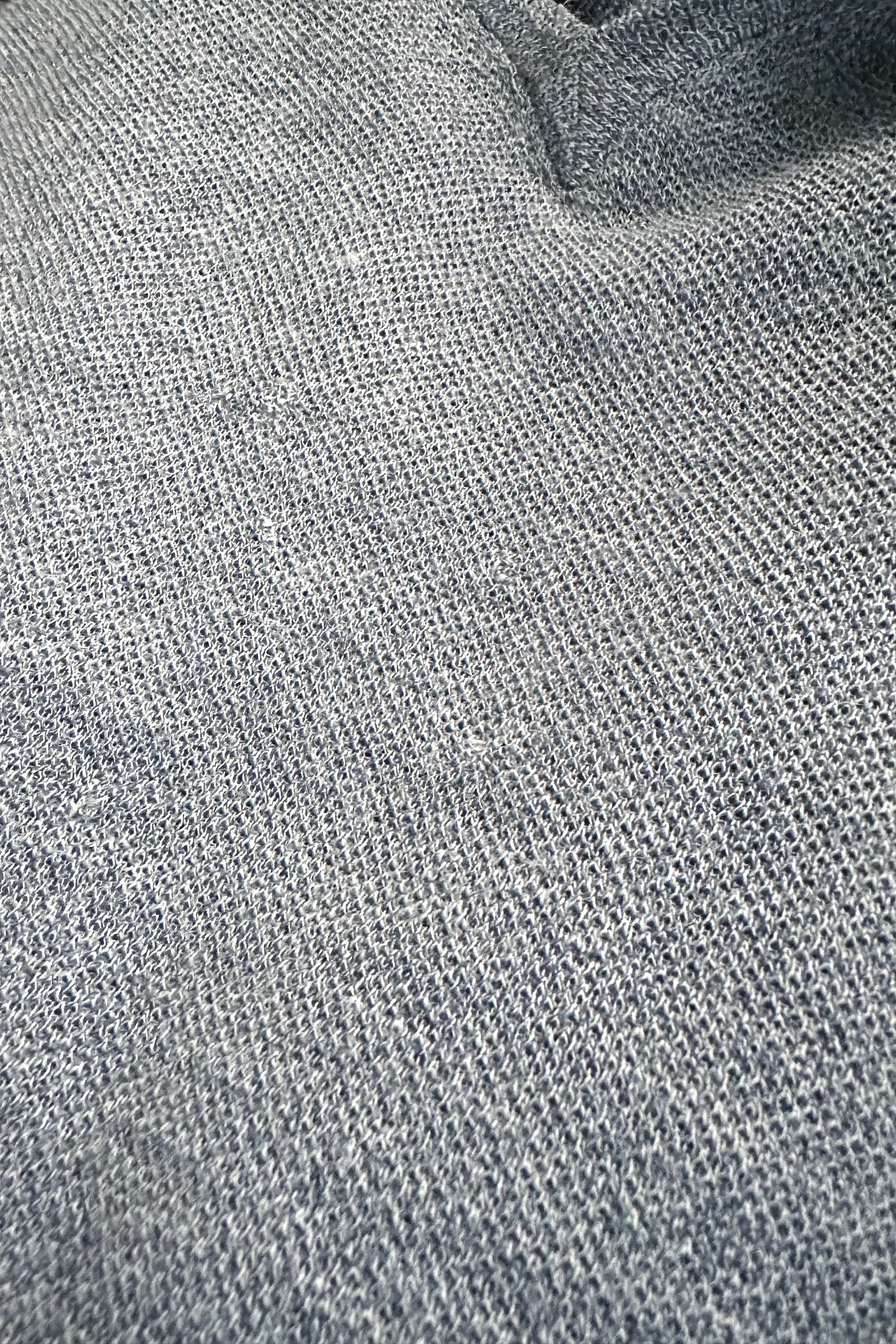 Guess Heather Grey Polo Wool Blend Sweater Dress XL, 90's Oversized