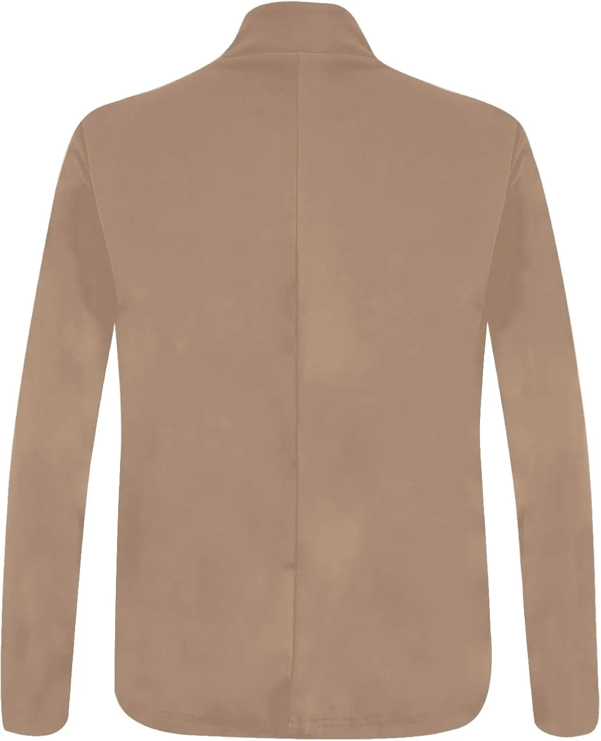 hlysgo Womens Business Casual Blazers 2025 Fall Long Sleeve Notch Cardigans Open Front Work Office Cropped Blazer Jackets