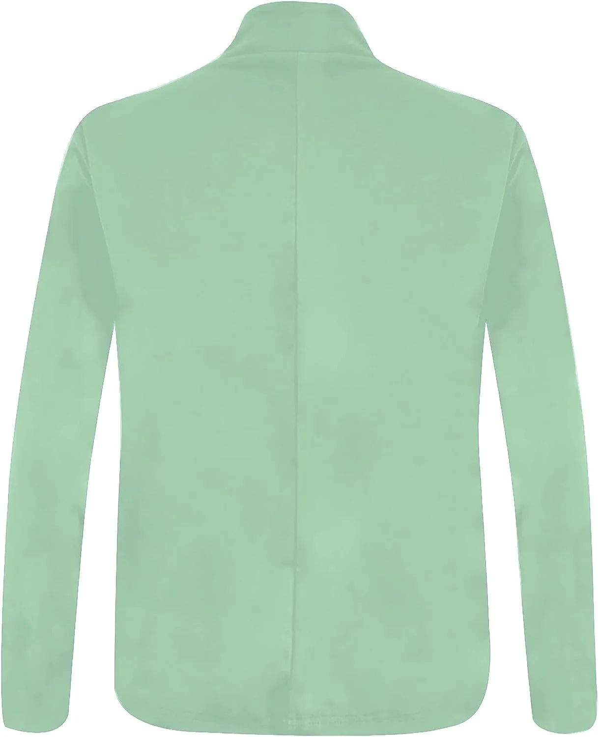 hlysgo Womens Business Casual Blazers 2025 Fall Long Sleeve Notch Cardigans Open Front Work Office Cropped Blazer Jackets