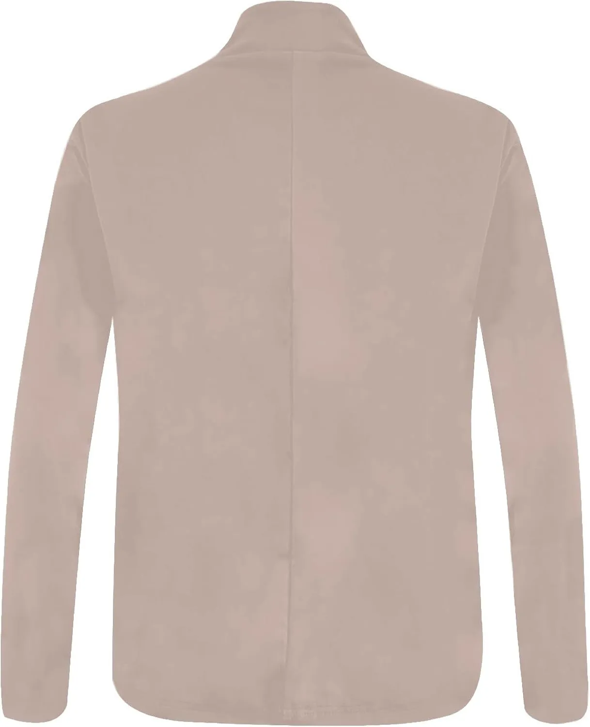 hlysgo Womens Business Casual Blazers 2025 Fall Long Sleeve Notch Cardigans Open Front Work Office Cropped Blazer Jackets