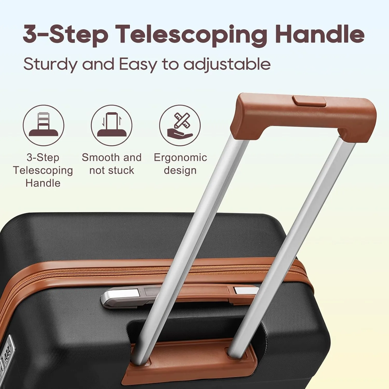imiomo Carry on Luggage 22x14x9 Airline Approved, Hardside 20 Inch Carry-on Suitcases with Spinner Wheels and TSA Lock