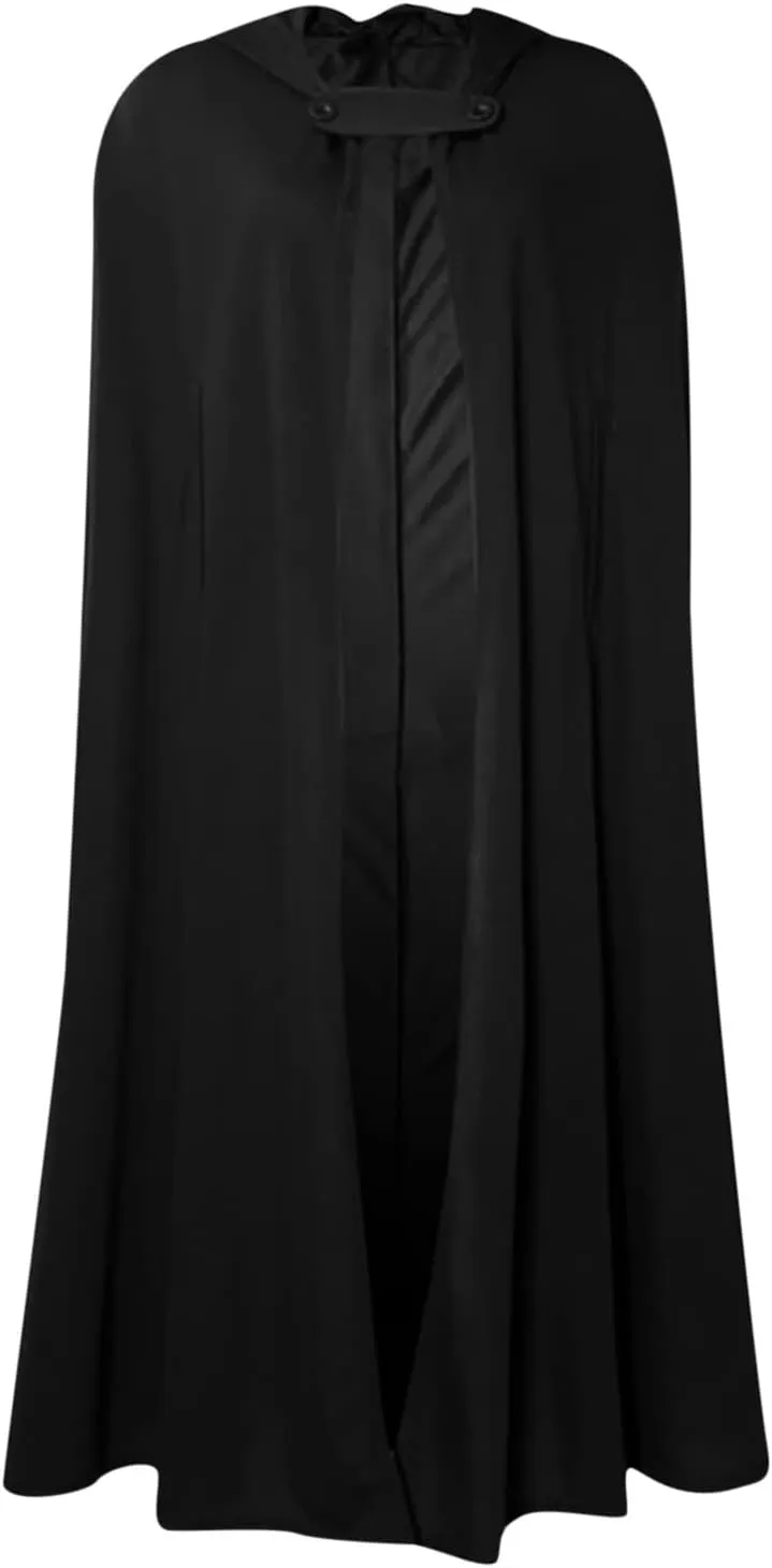 Kuluzego Womens Cardigan Front Cloak Jacket Hoods Cape Shawl Wraps Trench Coats for Women Fall Winter Cloak 2025 Fashion Y2K