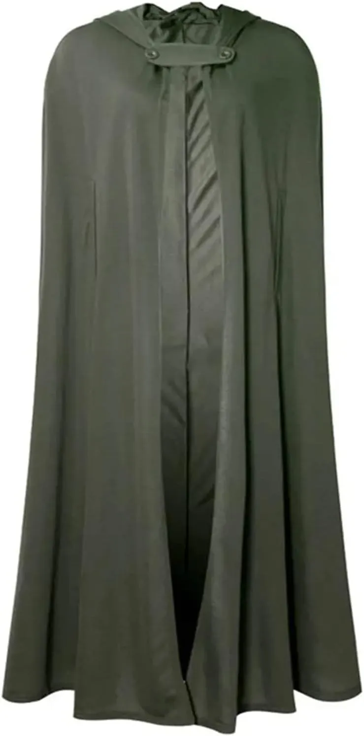 Kuluzego Womens Cardigan Front Cloak Jacket Hoods Cape Shawl Wraps Trench Coats for Women Fall Winter Cloak 2025 Fashion Y2K