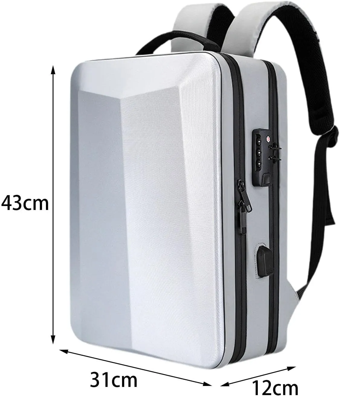 Laptop Backpack with Protective Shell