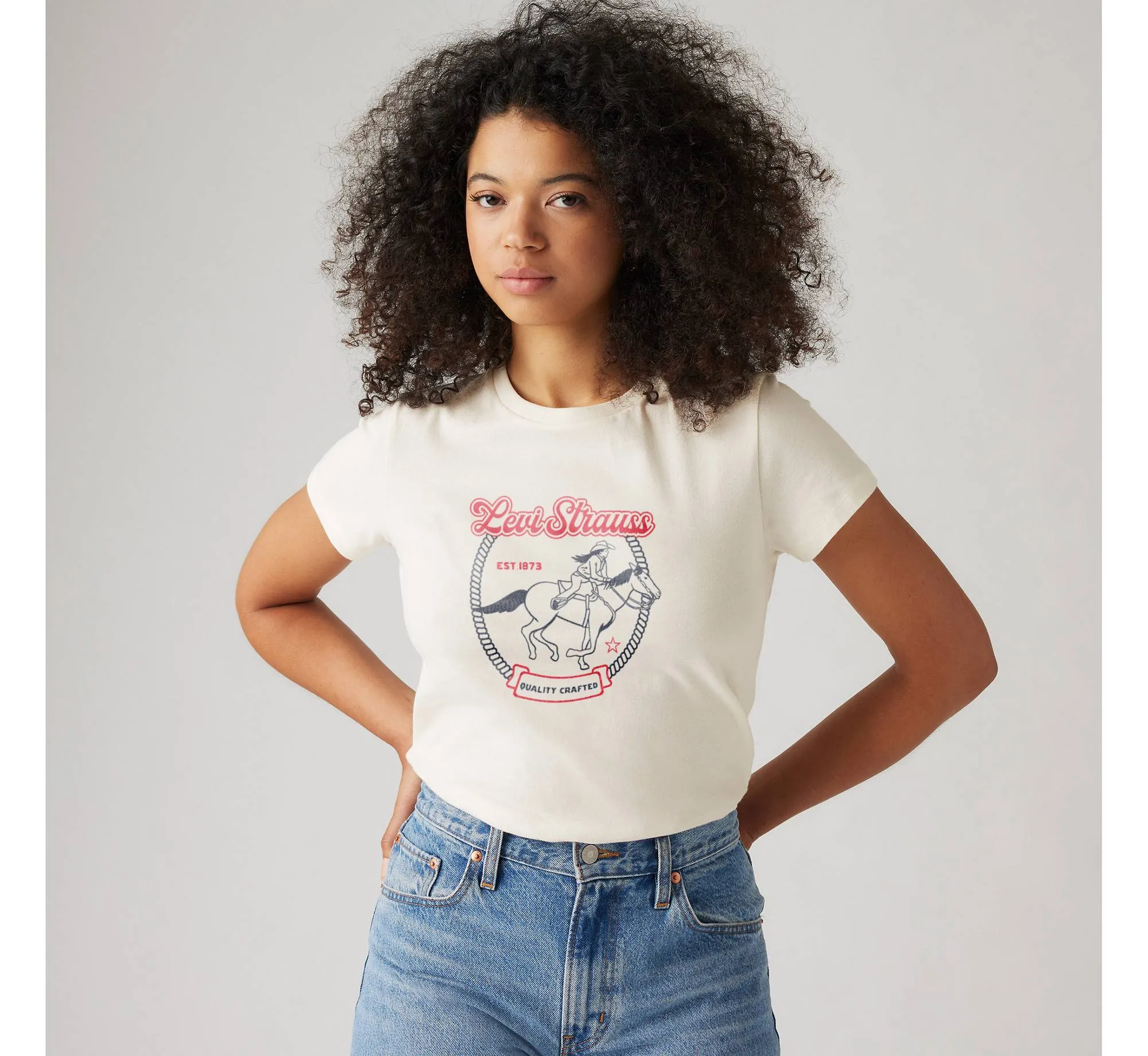 Levi's Perfect T-shirt - EGRET WHITE