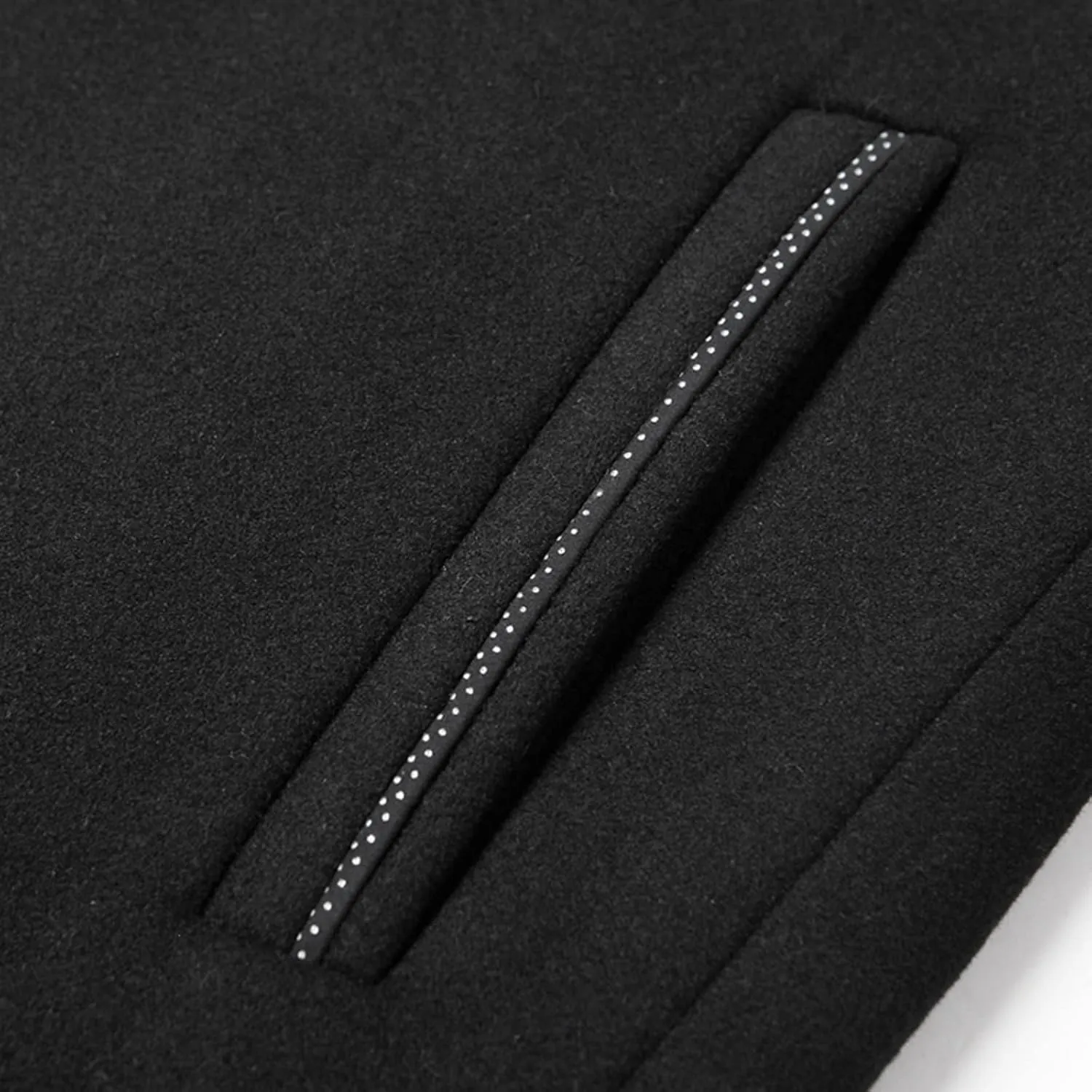 long coat men Lengthened Prom Formal Jacket Suit Long Sleeved Stand-collar Trench Fit Banquet Mid Long Peacoat Coats