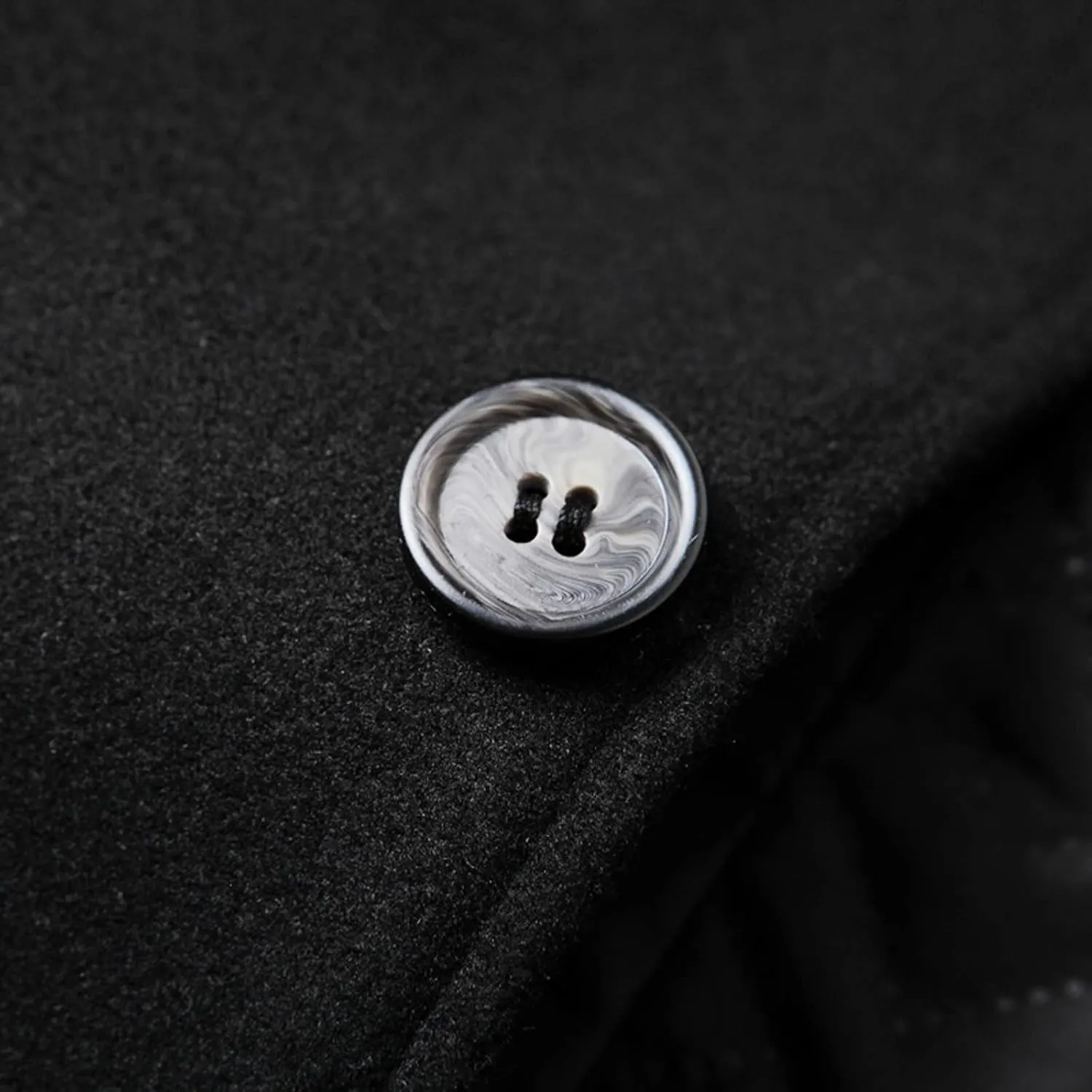 long coat men Lengthened Prom Formal Jacket Suit Long Sleeved Stand-collar Trench Fit Banquet Mid Long Peacoat Coats