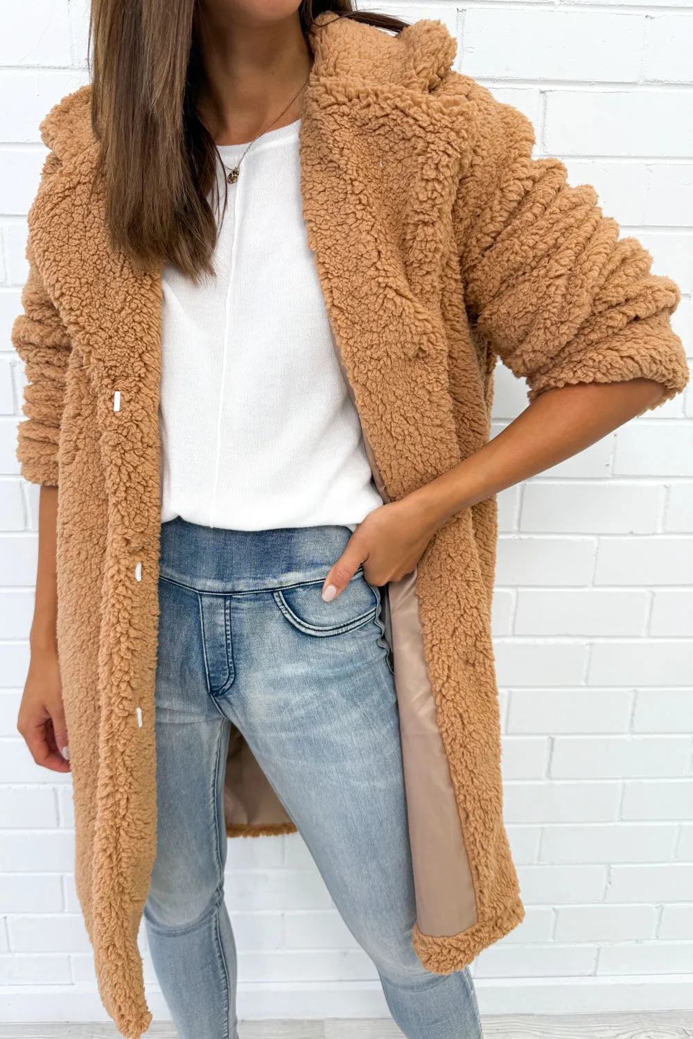 Long Teddy Coat