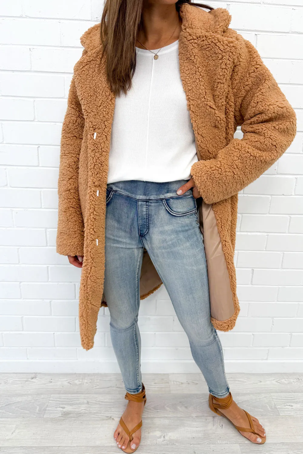 Long Teddy Coat