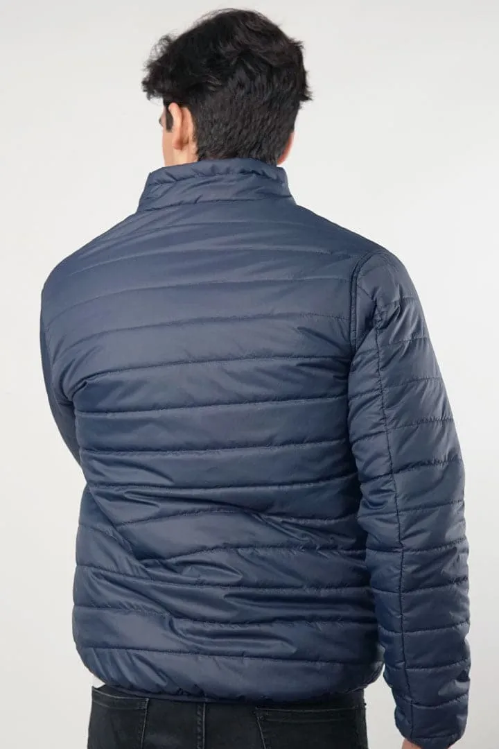 Marine Quilted Puffer Jacket