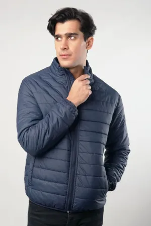 Marine Quilted Puffer Jacket