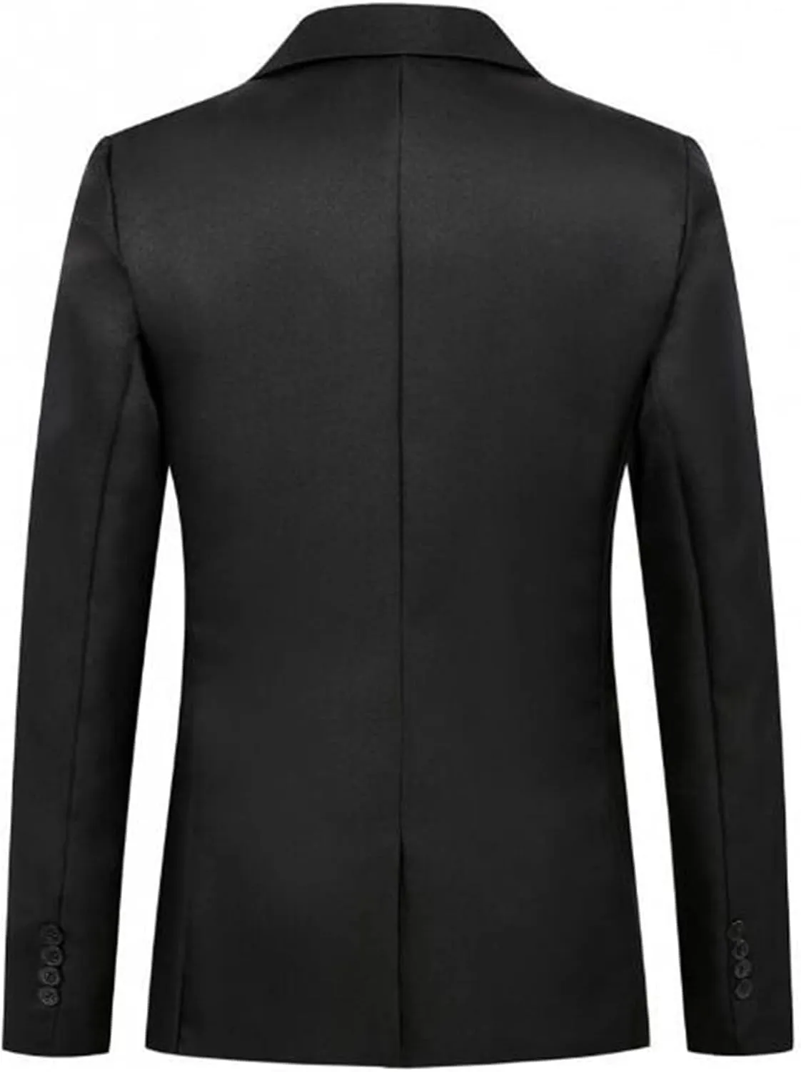 Mens Casual Blazers One Button Solid Lightweight Suit Jacket Long Sleeve Slim Fit Business Sport Coats with Pockets