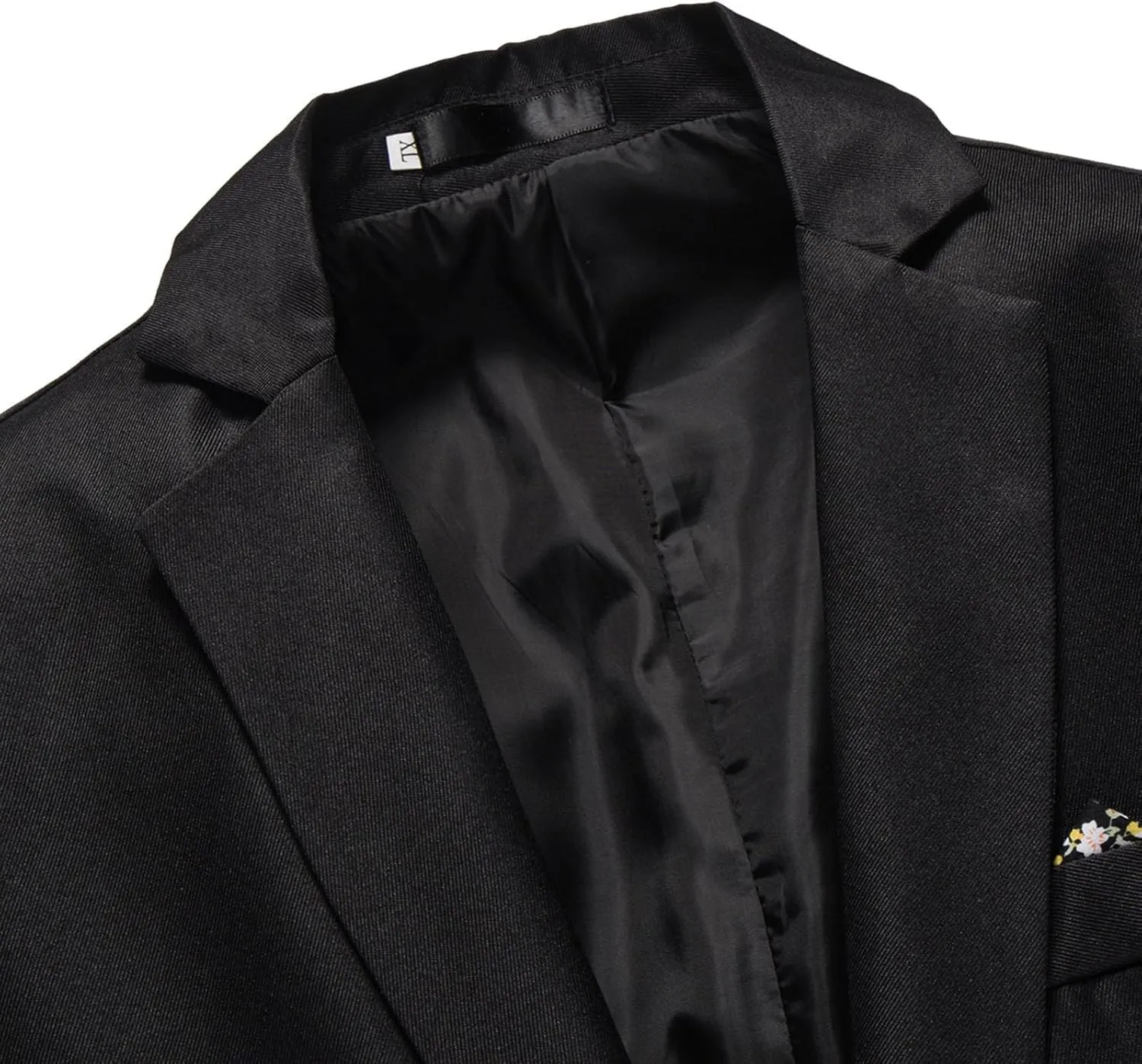 Men's Casual Business Work Suit Jacket Slim Fit One Button Notched Lapel Office Daily Wear Lightweight Blazer Jackets