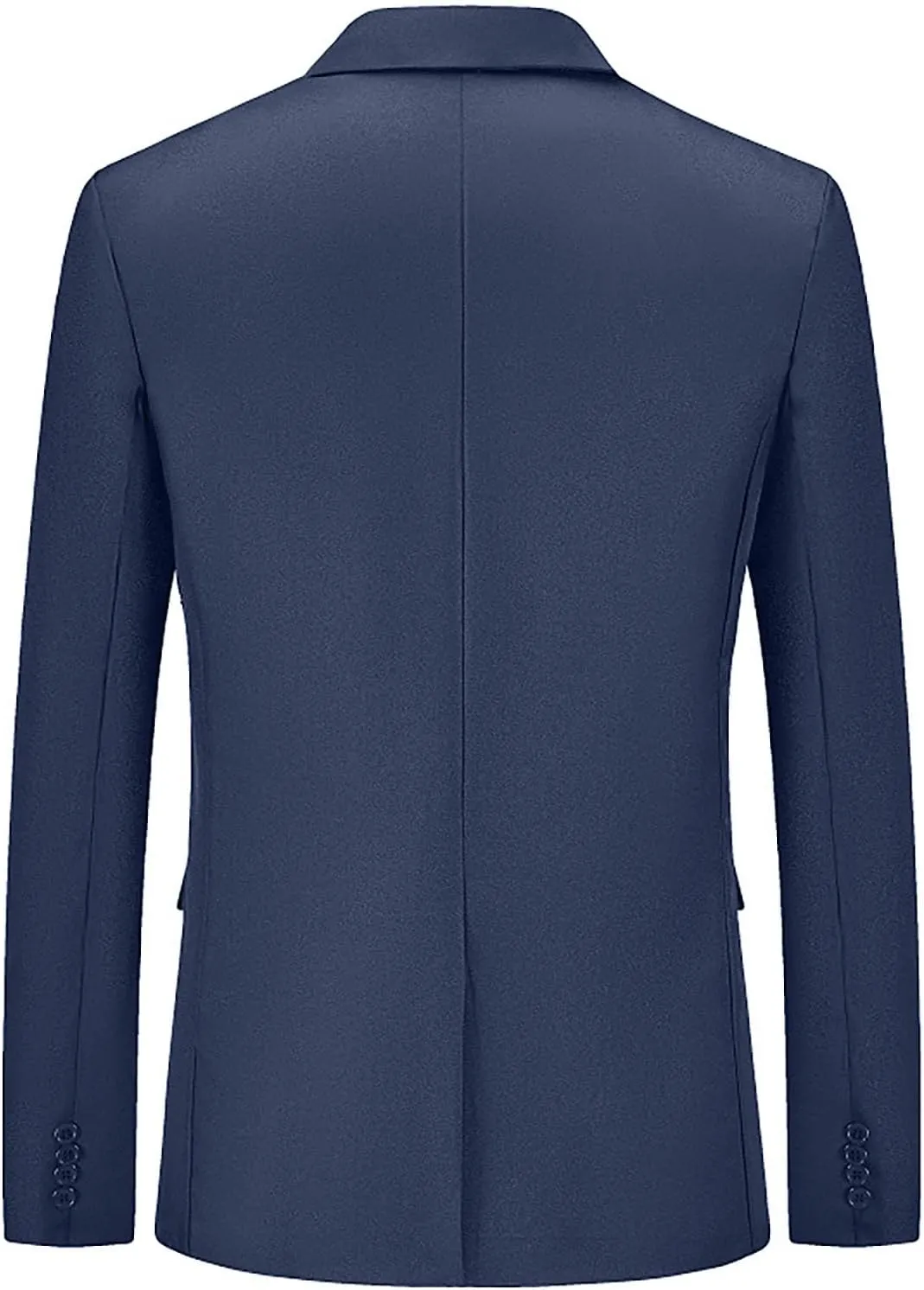 Men's Casual Business Work Suit Jacket Slim Fit One Button Notched Lapel Office Daily Wear Lightweight Blazer Jackets