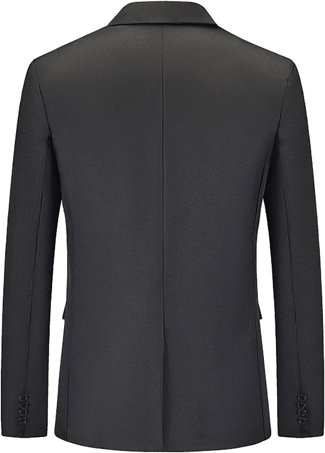 Men's Casual Business Work Suit Jacket Slim Fit One Button Notched Lapel Office Daily Wear Lightweight Blazer Jackets