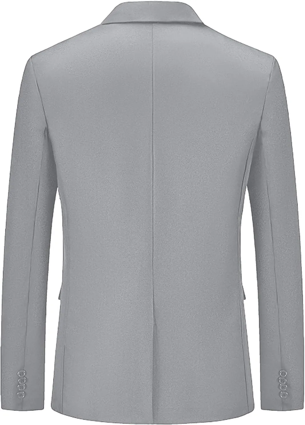 Men's Casual Business Work Suit Jacket Slim Fit One Button Notched Lapel Office Daily Wear Lightweight Blazer Jackets