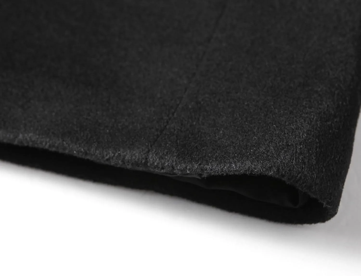 Men's Double Breasted Trench Coat Solid Color Long Sleeved Stand-collar Trench Fit Formal Mid-Length Classic Top