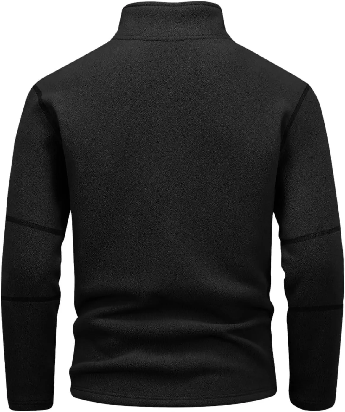 Mens Jackets Fashion Stylish Thin Sports Jacket Polar Fleece Jackets Fleece Lined Hooded Casual Coat Stand Collar Zip Coat